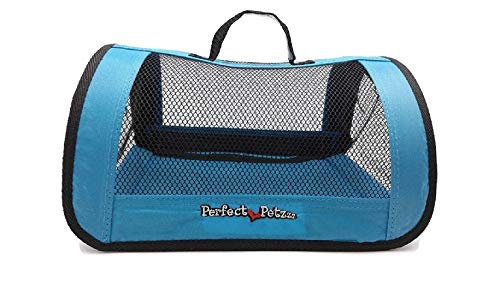 Pet Travel Bag for Originals & Minis (12.0"L x 6.0"W x 6.0"H / Blue)