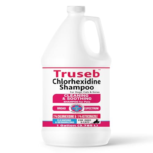 Truseb Topical Ketoconazole and Chlorhexidine Shampoo for Dogs