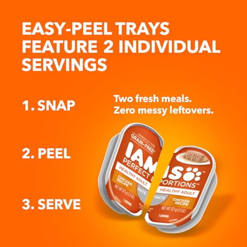 Perfect Portions Healthy Adult Pate Wet Cat Food (24 Count (Pack of 1))
