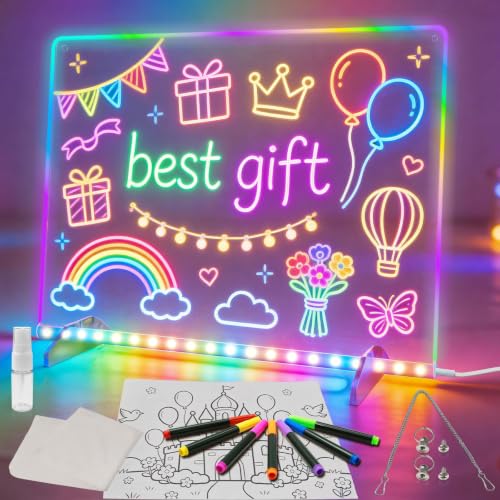 Led Note Board with Colors (White)