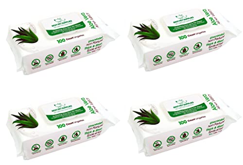 Cleaning Dog Wipes (Hydrating Aloe Vera / 400 Count)