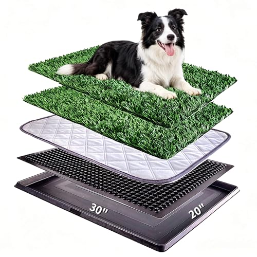 Dog Grass Pad with Tray 30"X20" (30"×20")
