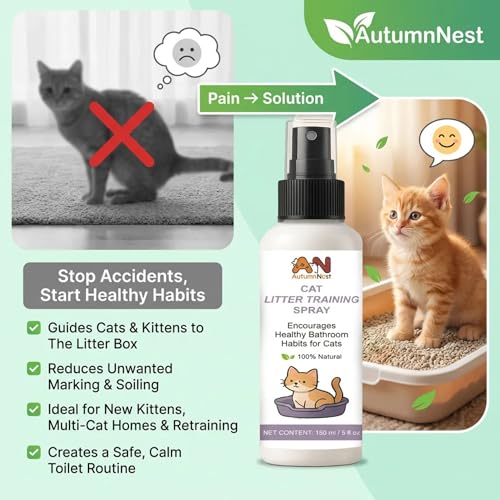Cat Litter Training Spray (2 pack Cat Litter Training)