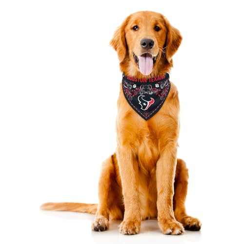 NFL Houston Texans Reversible Pet Bandana (Houston Texans / Small)
