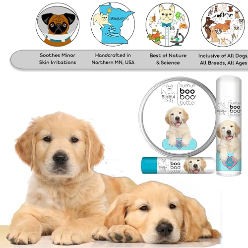 8 oz TIN Golden Retriever Booboo Butter (8 Ounce / Golden Retriever)