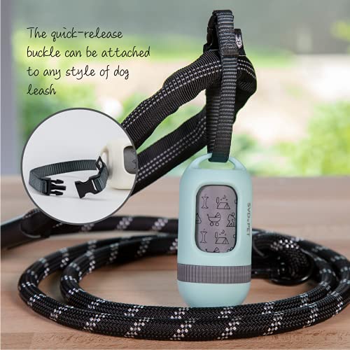 Dog Poop Bag Dispenser (1-Pack -Misty Jade)