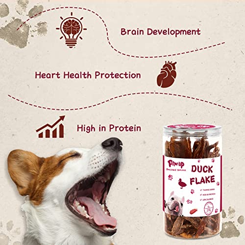 Dog Treats Jerky Duck Crisp Flakes