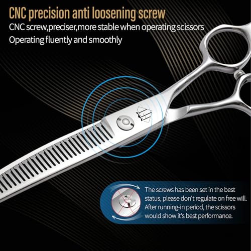 Dog Grooming Scissors (Thinner / 7.0 inch)