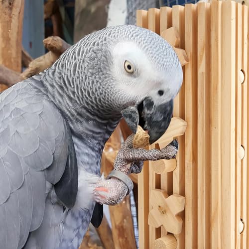 12x5x4 Macaw Toys Natural Wood Bird Chewing Block Large Parrots