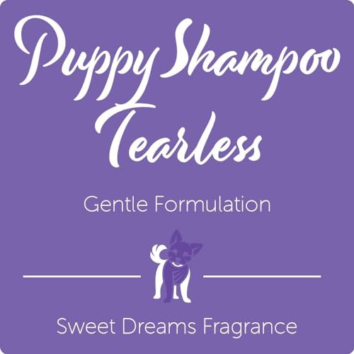 Pet Shampoo for Sensitive Skin (Puppy Tearless Sweet Dreams Shampoo / 1 Gallon)