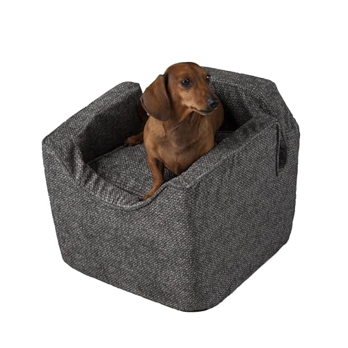 Dog Car Seat for Dogs up to 18lbs (Merlin Pewter / Small)