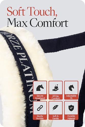 Howard Soft Fleece Horse Halter (Horse / Peacoat Dark Blue)
