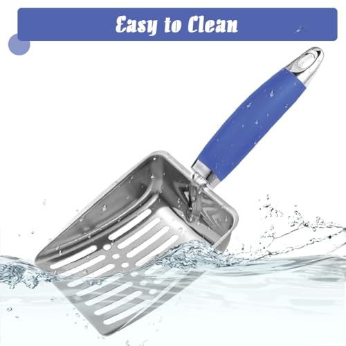 Cat Litter Scoop (M / Navy Blue)