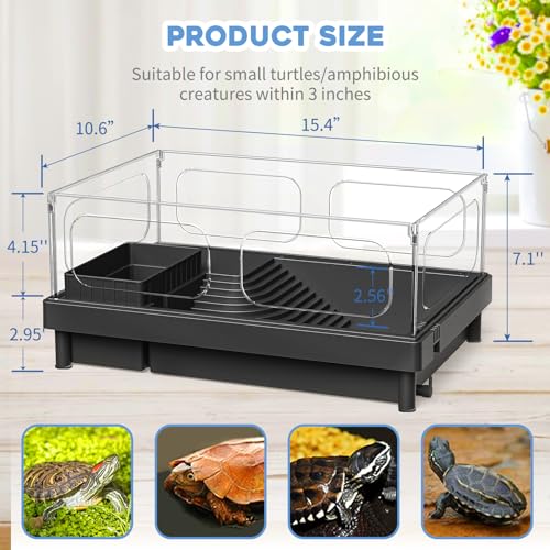 Small Turtle Tank (Black Tank)