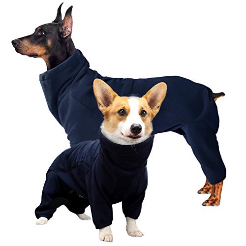 Dog Fleece Jacket (XL / Dark Blue)