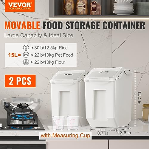 Ingredient Storage Bin (3.5 Gallon*2)