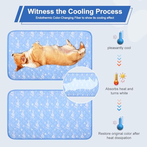 Dog Cooling Mat 48"x28" (48.0" Large x 28.0" W x 0.5" Th)