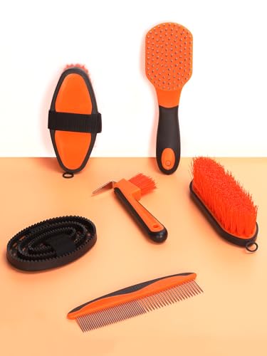 Horse Grooming Kit（13 (Orange)