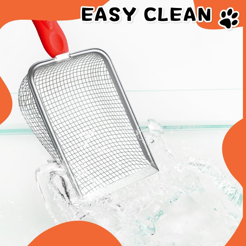 Cat Litter Scoop (1 pcs / Red)