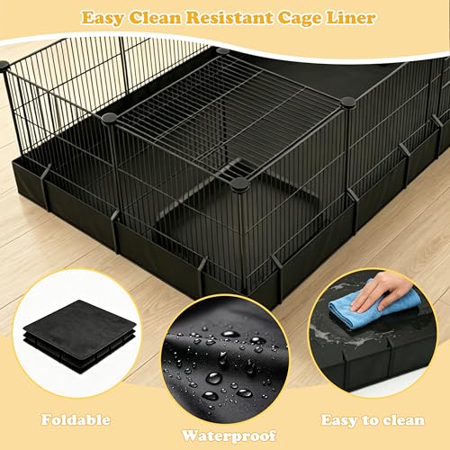 DIY Guinea Pig Cages with Waterproof Canvas Bottom