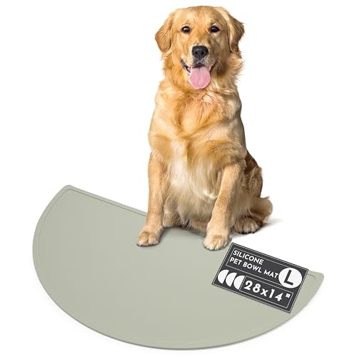 Silicone Dog Food Mat (Sage / Large)