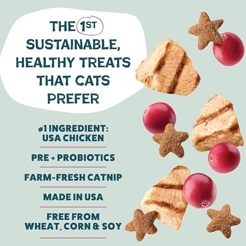 Crunchy Cat Treats (2.5 Ounce (Pack of 3))