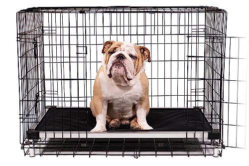 Chew Proof Armored Padded Dog Crate Bed