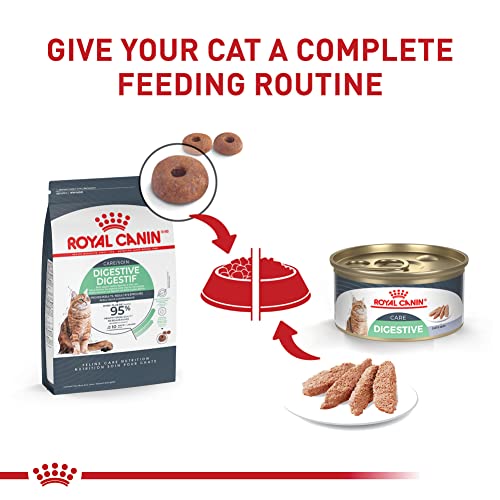 Feline Care Nutrition Digestive Care Adult Loaf in Sauce Cat Food (3 Ounce (Pack of 24))