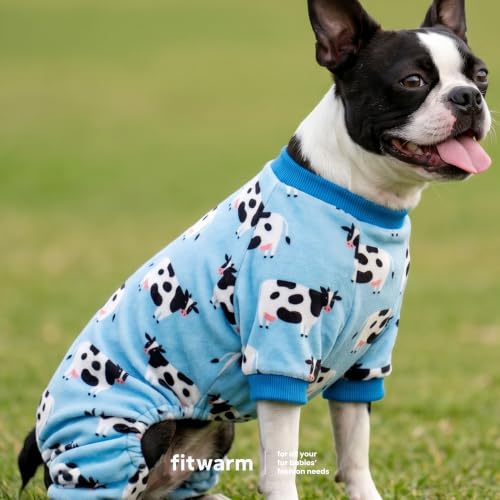 Milk Cow Fleece Dog Pajamas (Milk Cow / XX-Large)