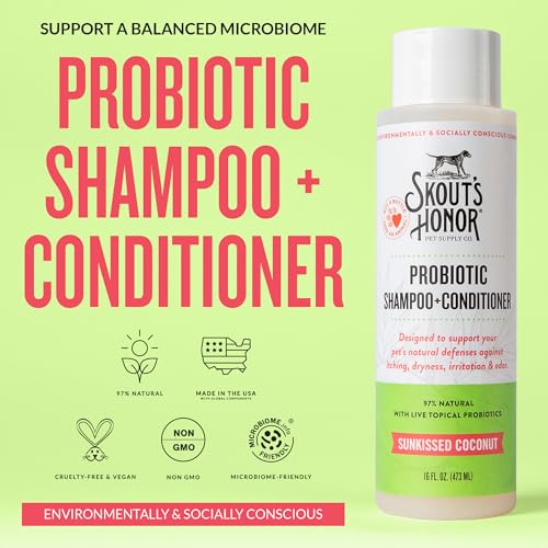 Probiotic Dog Shampoo and Conditioner