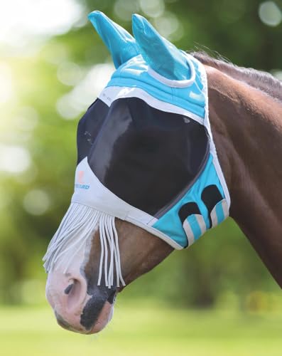 Fine Mesh Fly Mask with Ears & Nose Fringe