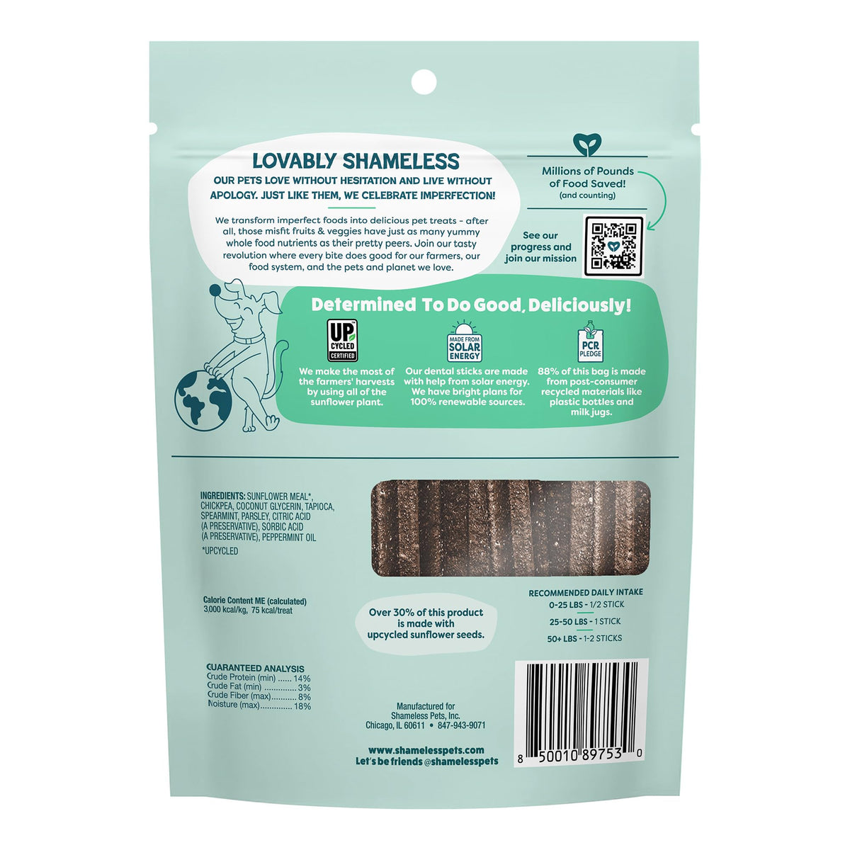 Triple Mint Dental Chews for Dogs (7.2 Ounce (Pack of 1))