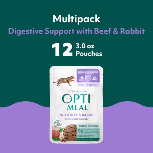 High Protein Wet Cat Food (3 Ounce (Pack of 12))