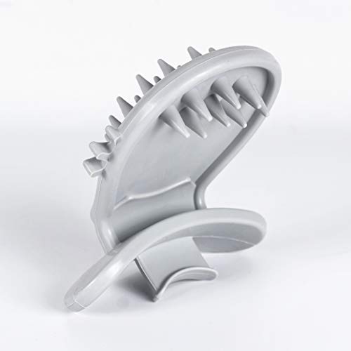Cat Brush Shedding Grooming (silver gray)