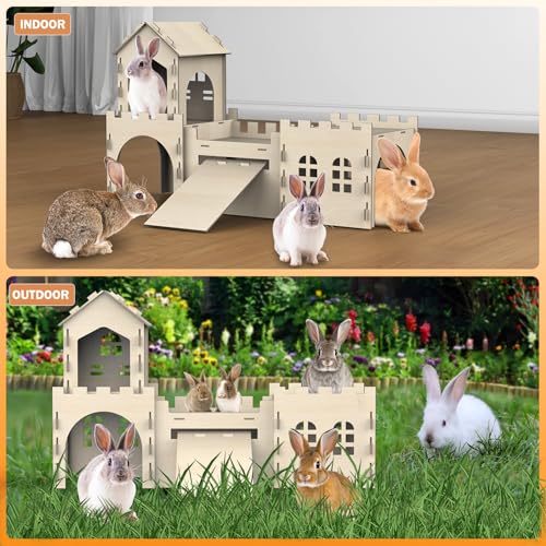 Large Bunny House and Hideouts