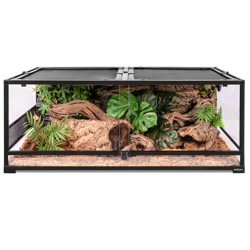 48''x24''x18'' Glass Reptile Terrarium (Large)