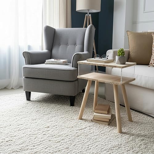 Modern Acrylic Bedside Table