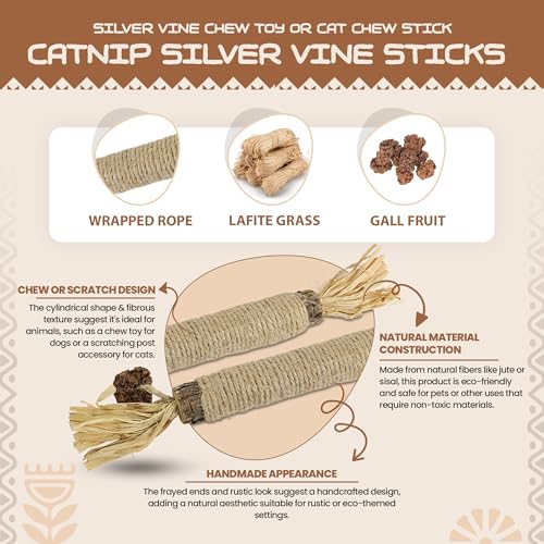 Catnip Silvervine Sticks (Silvervine)