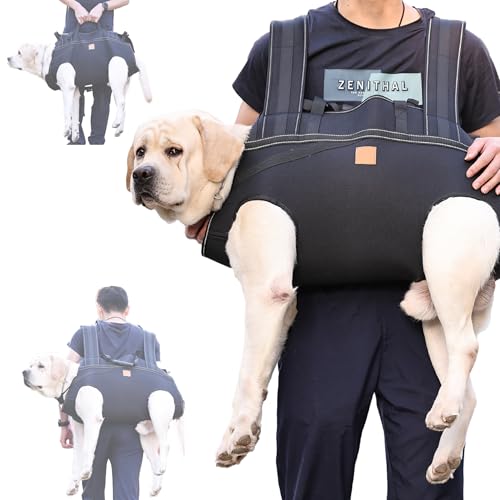 Dog Lift Harness Backpack Carrier for Large Dogs (X-Large 29-50 LBS)
