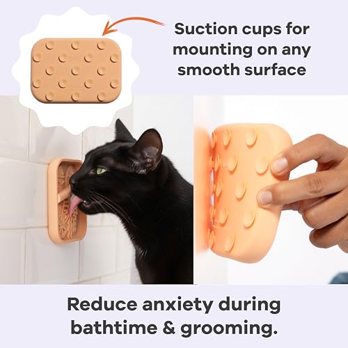 Sardina Silicone Lick Mat + Slow Feeder for Cats & Small Dogs (Melon / Sardina)