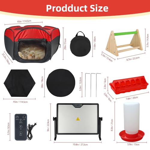 Chicken Brooder Box for Chick Starter Kit