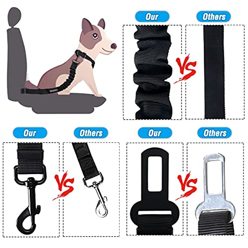 Dog Seat Belt (Set 06-Pink+Blue)