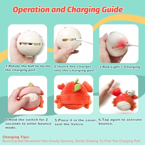 Interactive Crab Dog Toys to Keep Them Busy (Crab)