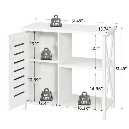 20 29 Gallon Fish Tank Stand (White / 20-29 Gallon)
