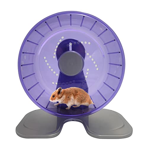 Hamster Exercise Wheel (8.3 Inch / Purple)