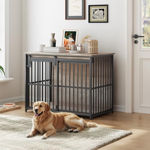 Dog Crate Furniture (Greige)