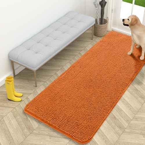 Dog Door Mat for Muddy Paws 59x24 (Clay / 59" X 24")