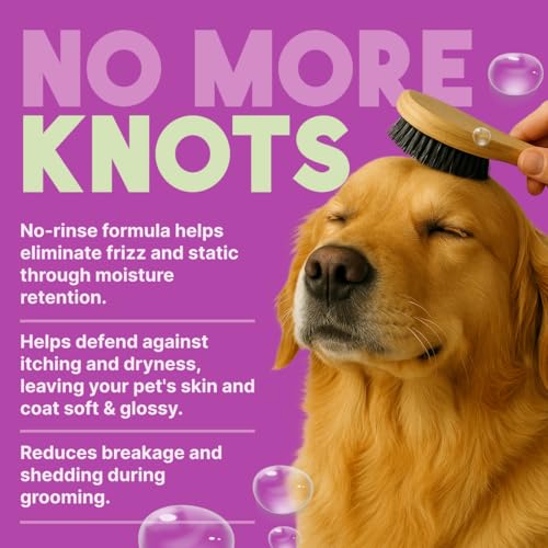 Dog Detangler Spray Dematting (16 fl oz)