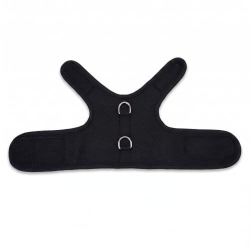 Cat Harness and Leash Set for Walking Escape Proof (Black / S 4-6 lbs)