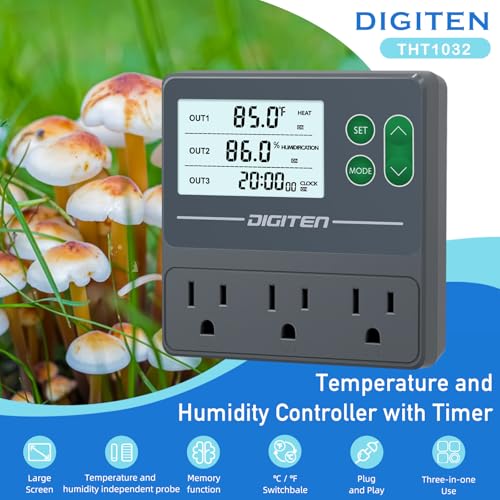 Temperature and Humidity Controller with Timer